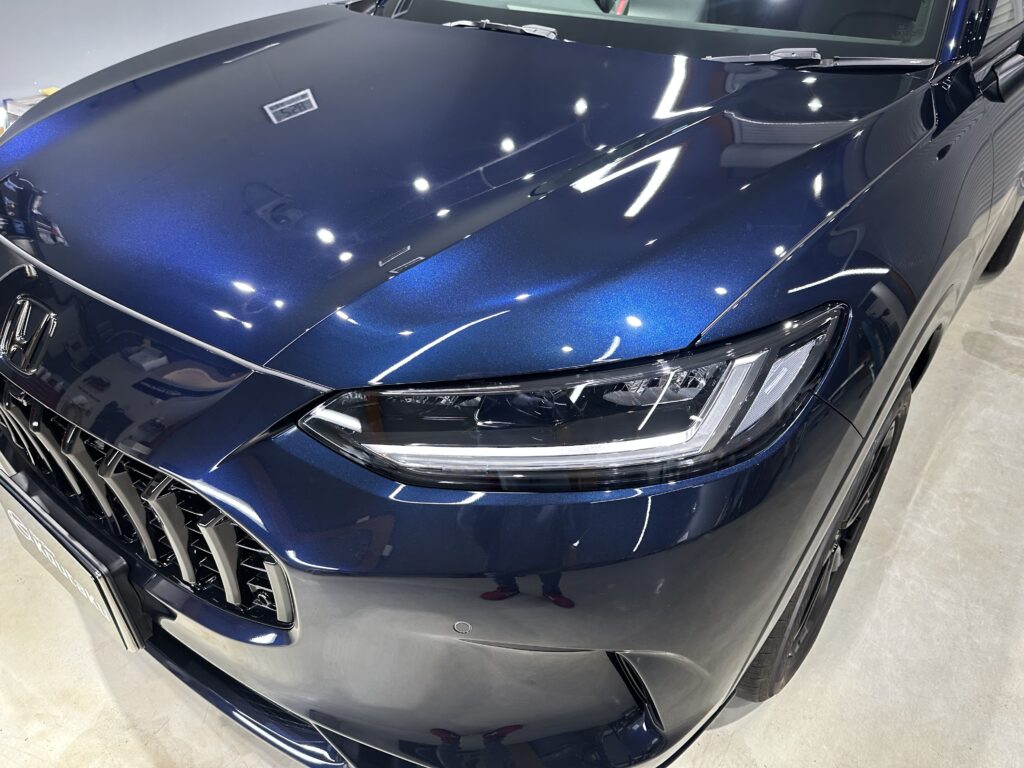 ホンダZR-V・鏡面磨き作業+セラミックコーティング施工事例 富山県魚津市T様