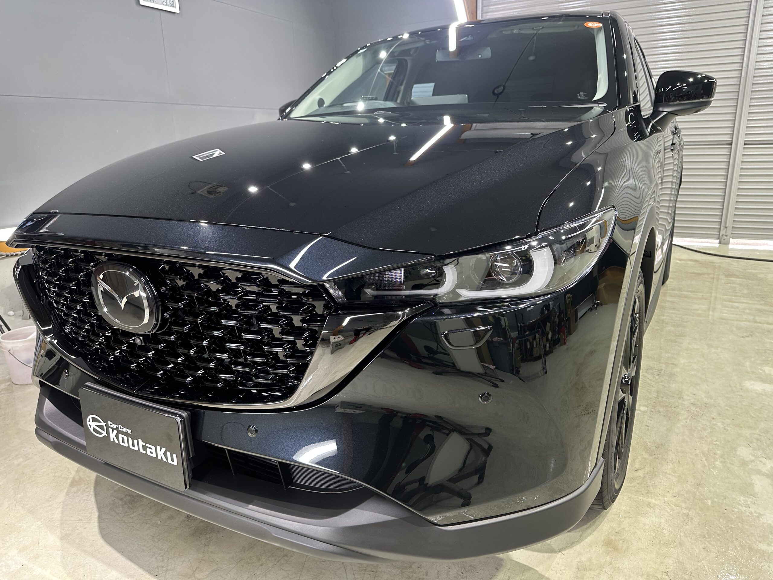 こたページ マツダCX-5・鏡面磨き作業+セラミックコーティング施工 富山県黒部市K