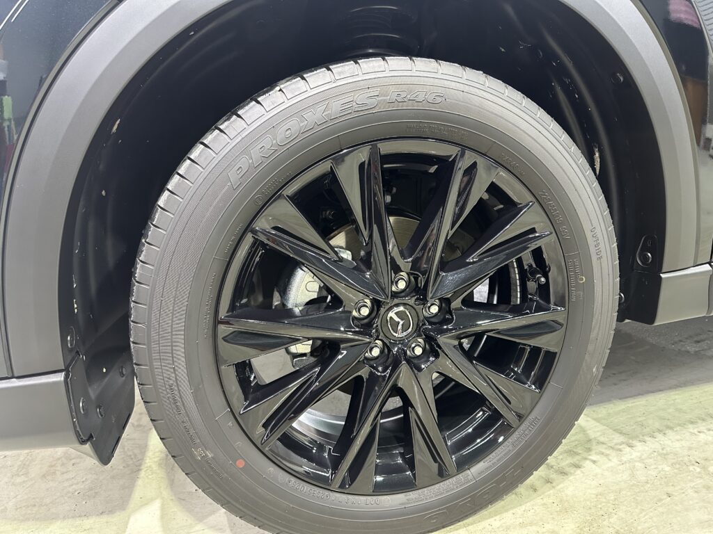 マツダCX-5・鏡面磨き作業+セラミックコーティング施工 富山県黒部市K様