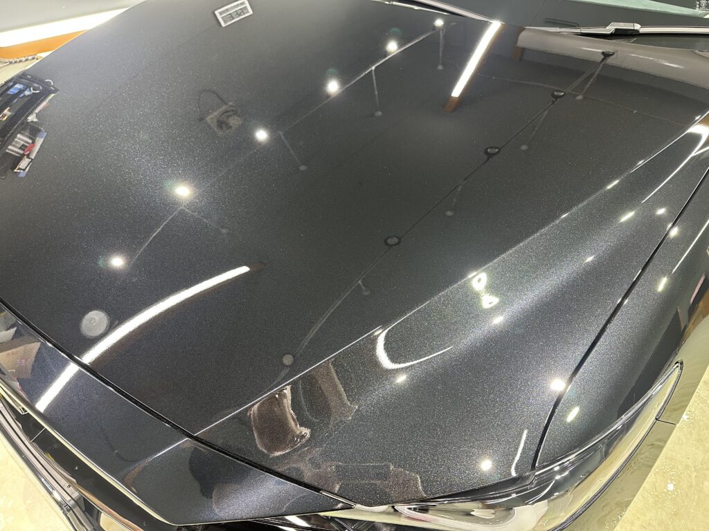 マツダCX-5・鏡面磨き作業+セラミックコーティング施工 富山県黒部市K様
