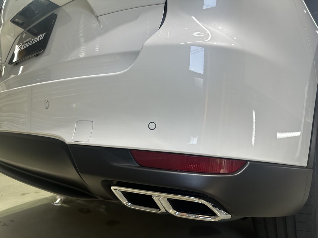 マツダCX-60・鏡面磨き作業+セラミックコーティング施工事例 富山市H様