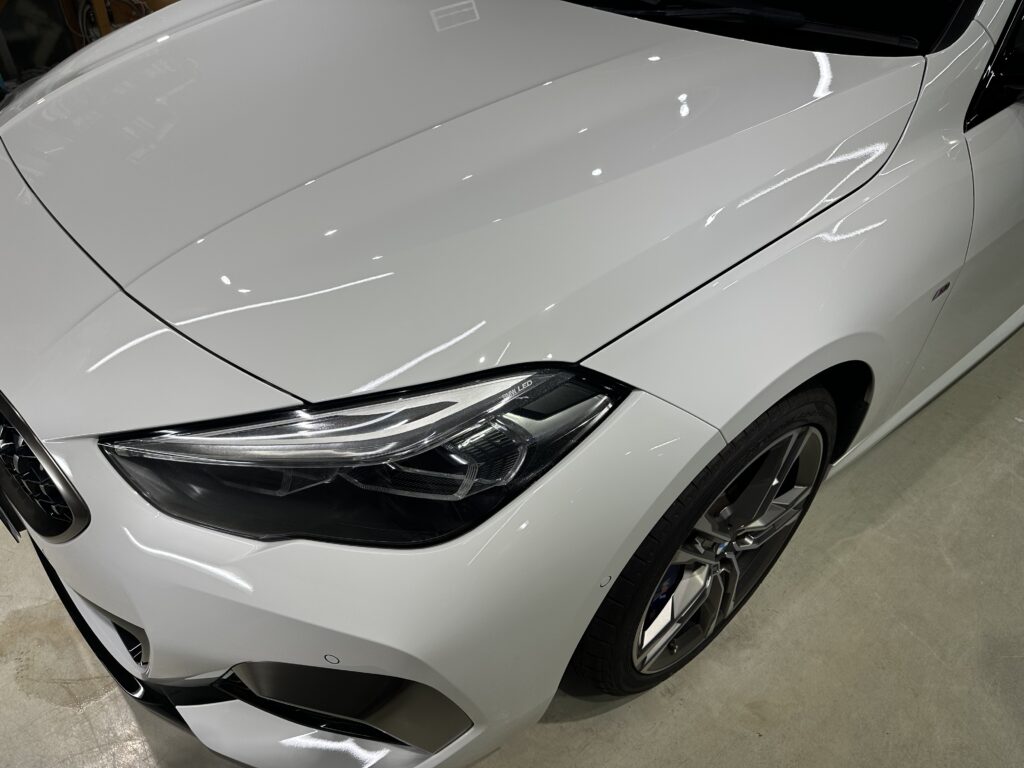 BMW M235i・鏡面磨き作業+セラミックコーティング施工事例　富山市N様