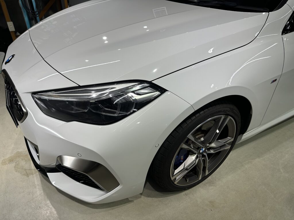 BMW M235i・鏡面磨き作業+セラミックコーティング施工事例　富山市N様