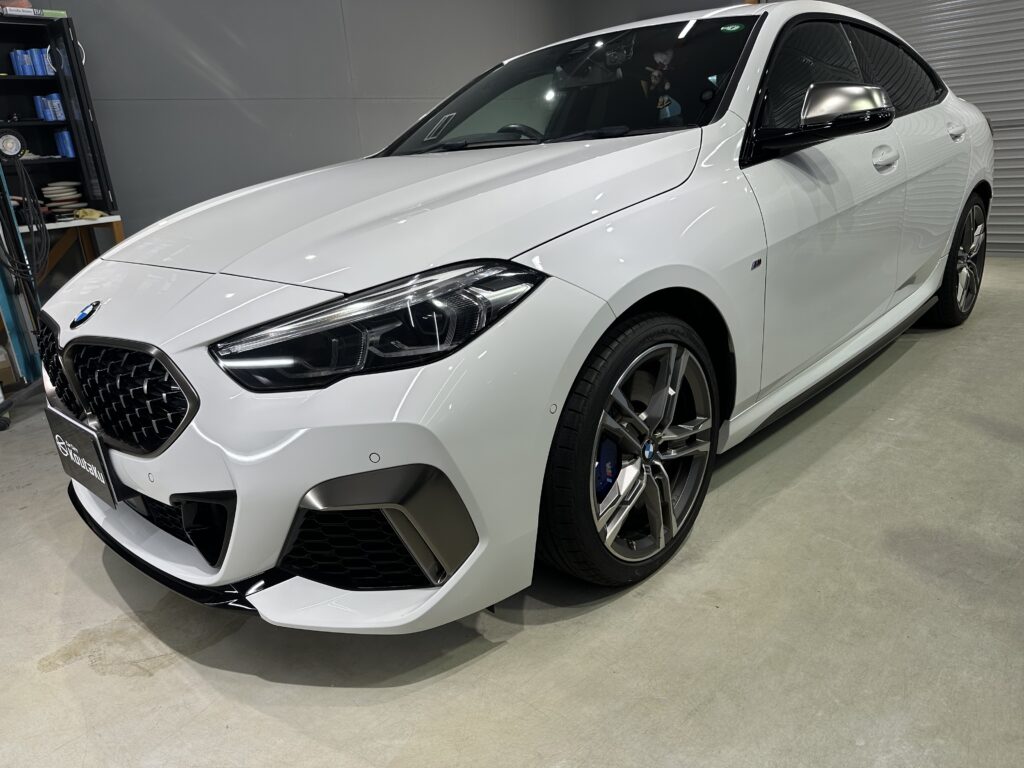 BMW M235i・鏡面磨き作業+セラミックコーティング施工事例　富山市N様