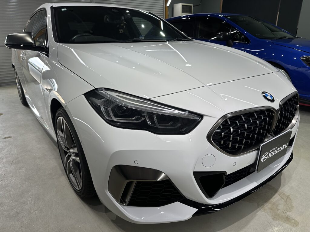 BMW M235i・鏡面磨き作業+セラミックコーティング施工事例　富山市N様