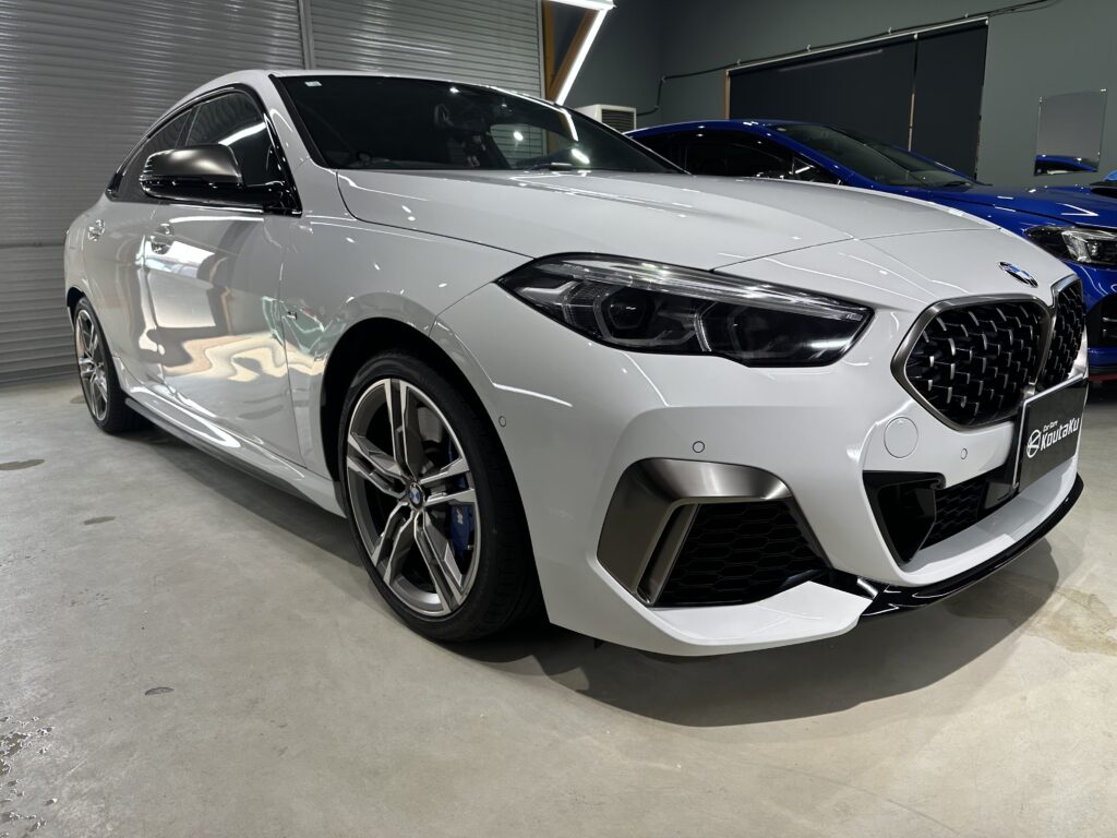 BMW M235i・鏡面磨き作業+セラミックコーティング施工事例　富山市N様