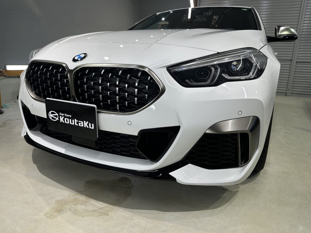 BMW M235i・鏡面磨き作業+セラミックコーティング施工事例　富山市N様