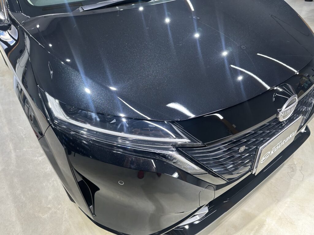 日産ノートオーラ・鏡面磨き作業+セラミックコーティング施工事例 富山市I様