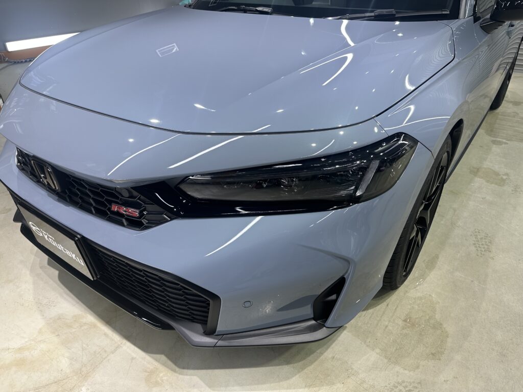 ホンダシビック・鏡面磨き作業+セラミックコーティング施工事例 富山市I様