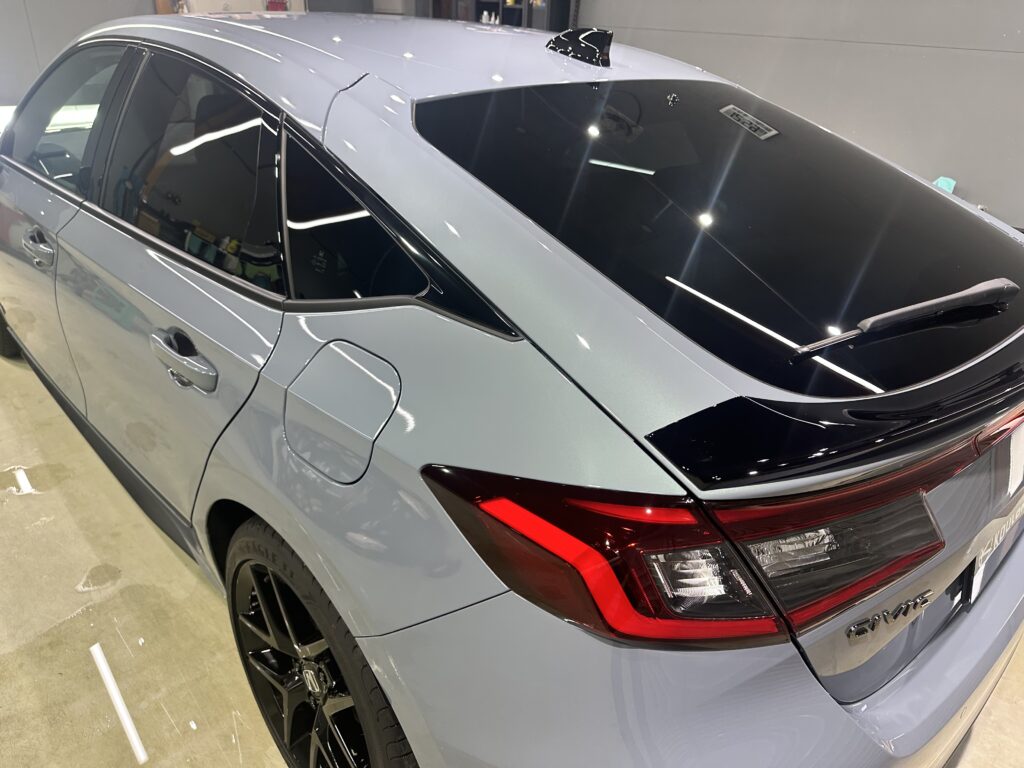 ホンダシビック・鏡面磨き作業+セラミックコーティング施工事例 富山市I様