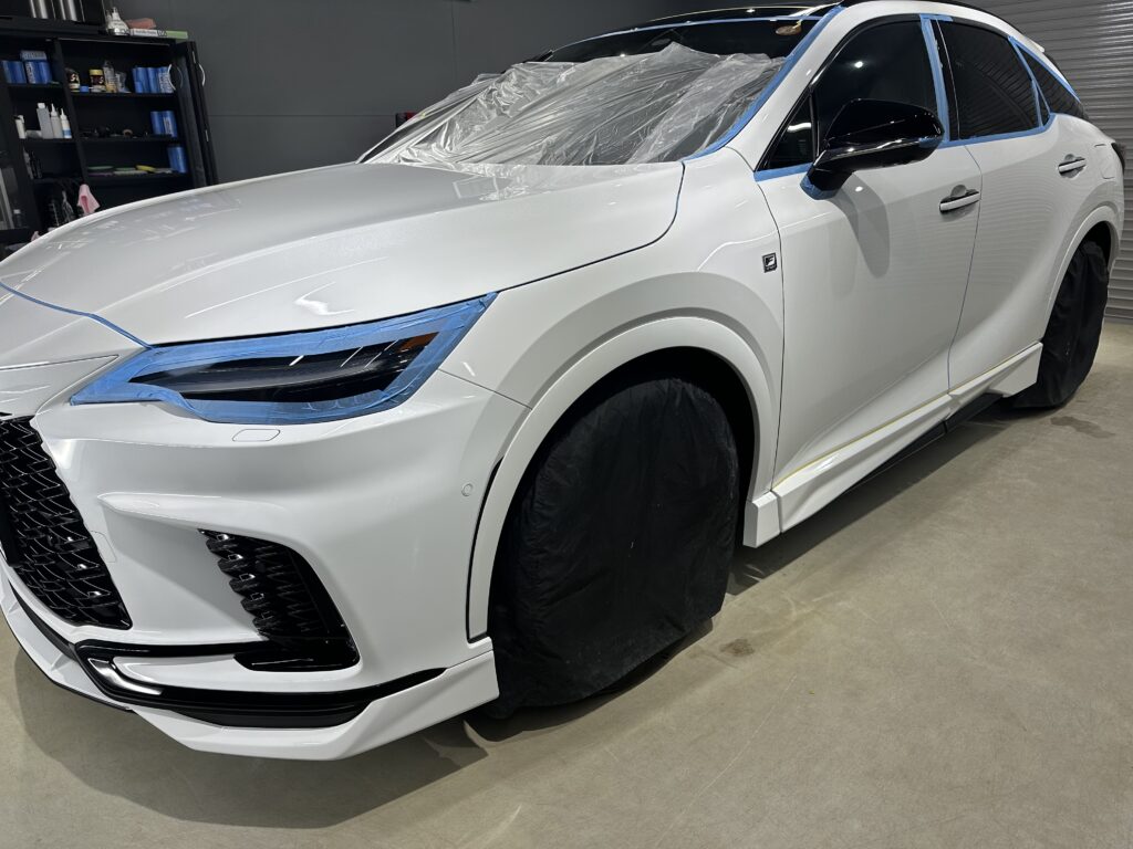 レクサスRX350・鏡面磨き作業+セラミックコーティング施工事例 氷見市T様
