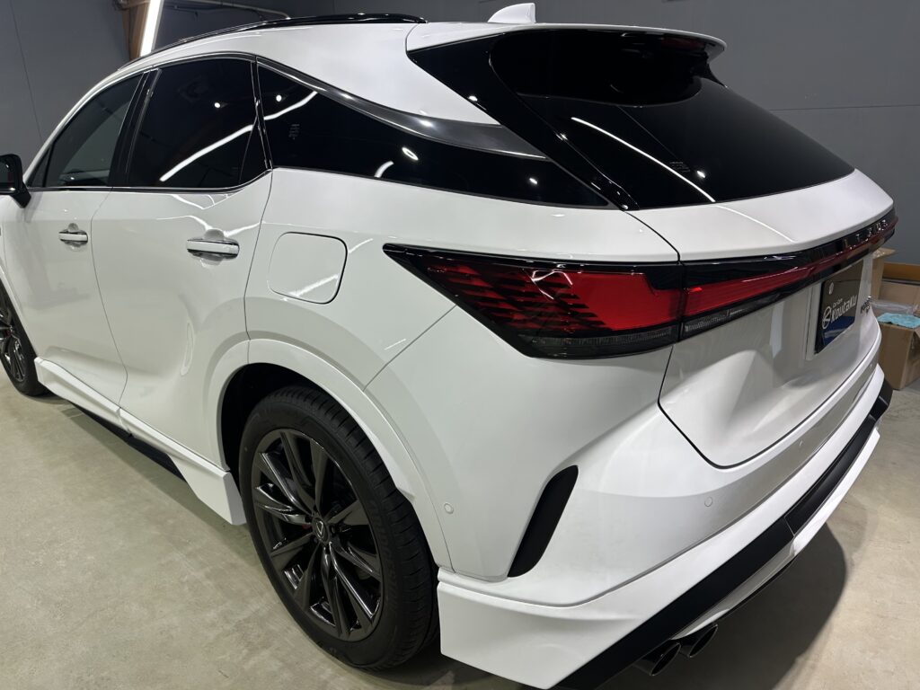 レクサスRX350・鏡面磨き作業+セラミックコーティング施工事例 氷見市T様