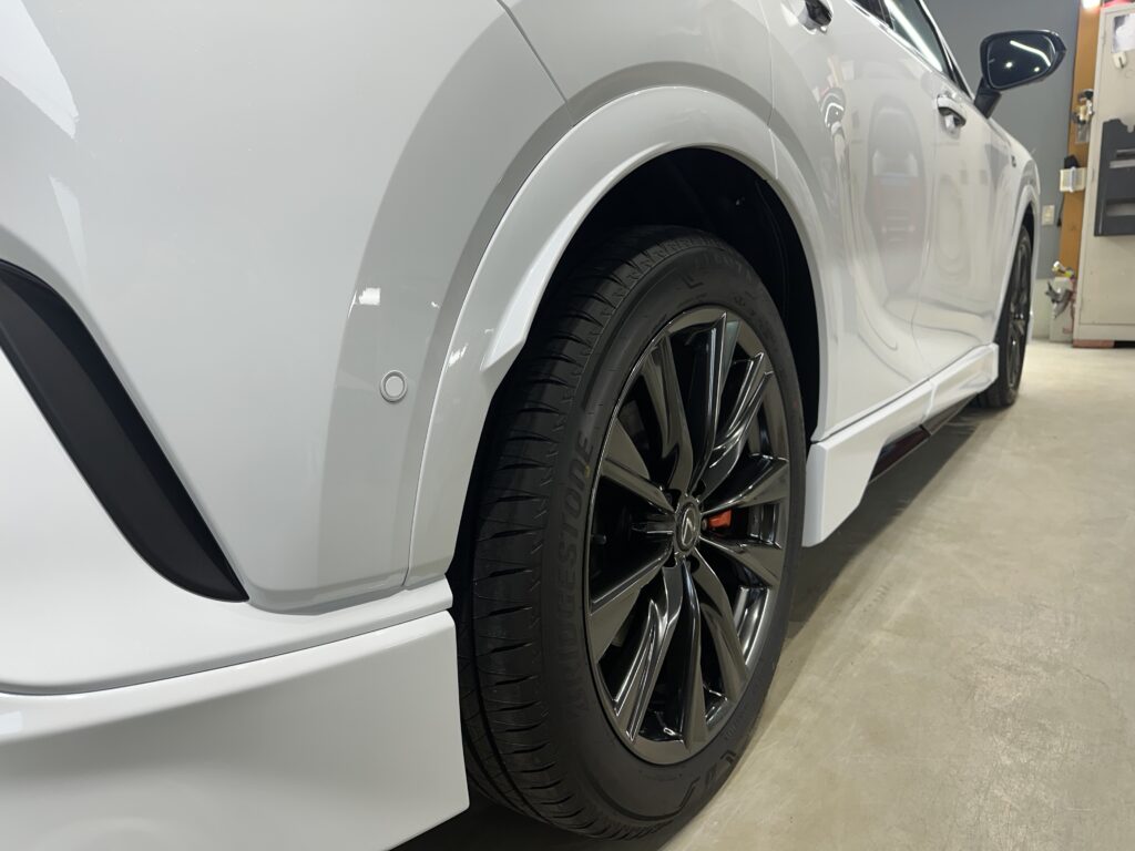 レクサスRX350・鏡面磨き作業+セラミックコーティング施工事例 氷見市T様