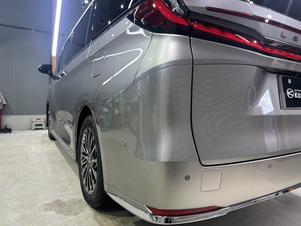 レクサス・ LM500h・鏡面磨き作業+セラミックコーティング+内装コーティング施工事例 富山市K様