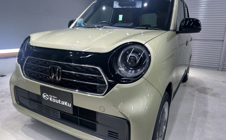 ホンダN-ONE・鏡面磨き作業+セラミックコーティング施工事例　富山市S様