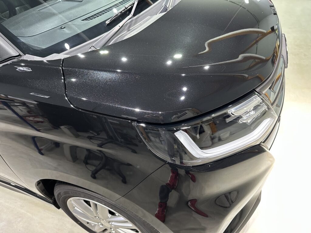 三菱・デリカD2・鏡面磨き作業+セラミックコーティング施工 富山市K様