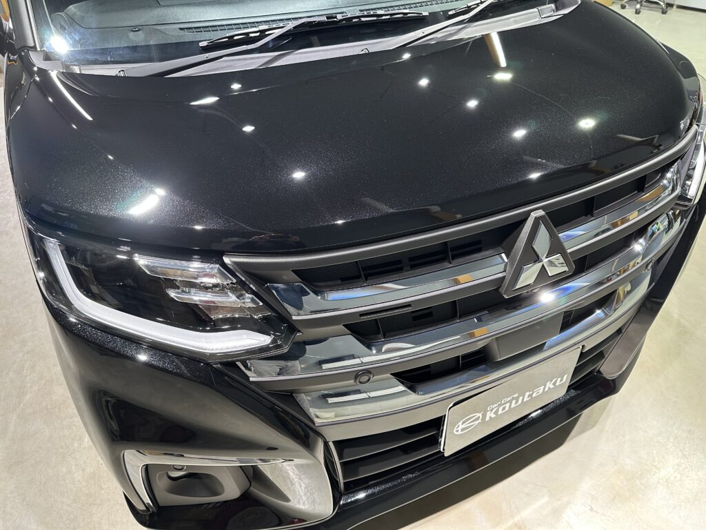 三菱・デリカD2・鏡面磨き作業+セラミックコーティング施工 富山市K様