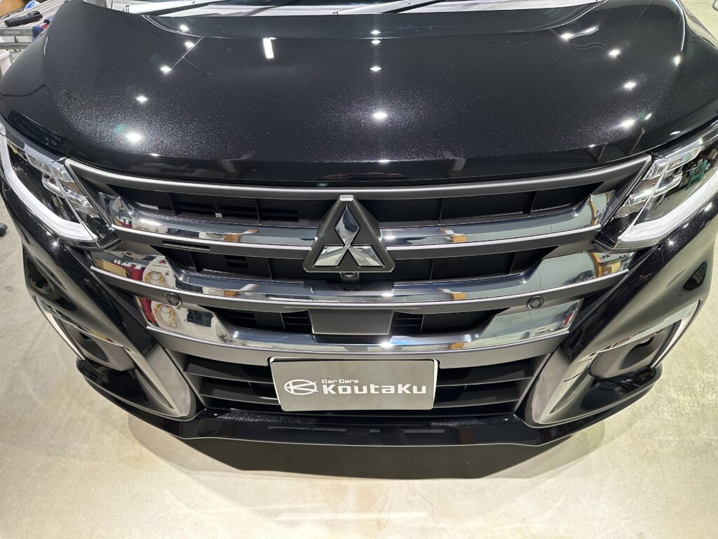 三菱・デリカD2・鏡面磨き作業+セラミックコーティング施工 富山市K様