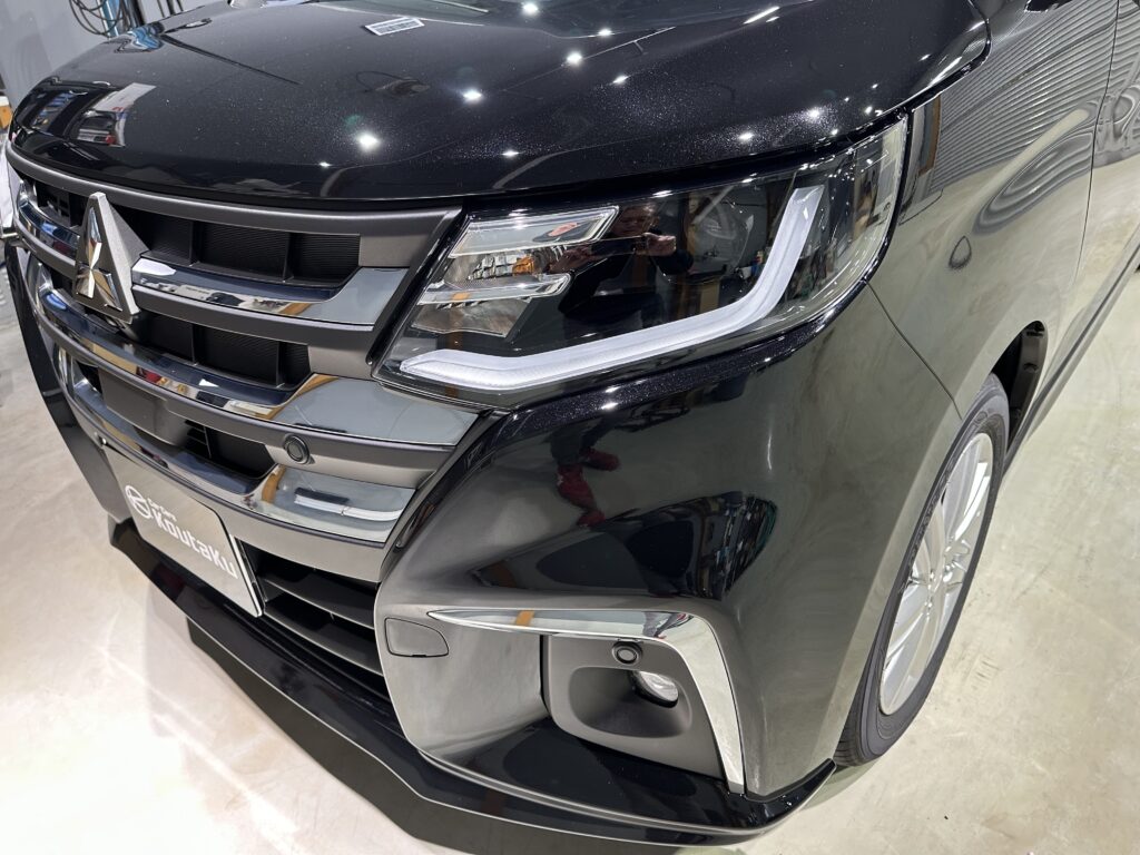 三菱・デリカD2・鏡面磨き作業+セラミックコーティング施工 富山市K様