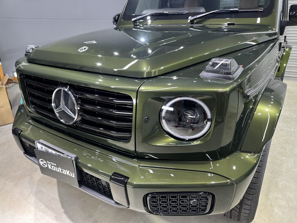 メルセデスベンツ・Ｇ４５０・インテリアコーティング+鏡面磨き作業+セラミックコーティング施工事例　富山市Ｔ様