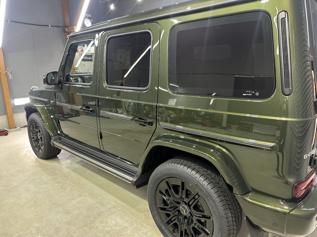メルセデスベンツ・Ｇ４５０・インテリアコーティング+鏡面磨き作業+セラミックコーティング施工事例　富山市Ｔ様
