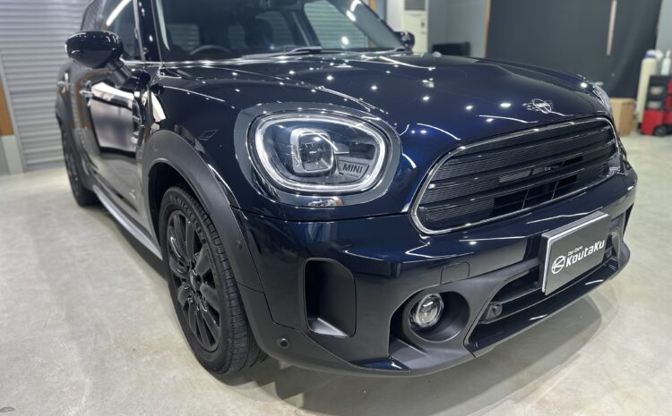 ミニ・クロスオーバー・鏡面磨き作業+セラミックコーティング施工事例　富山市Ｎ様