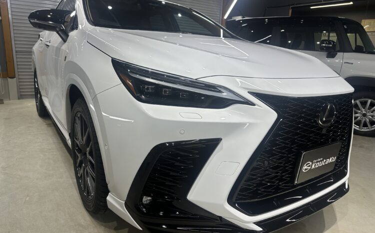 レクサスNX450ｈ+・インテリアコーティング・鏡面磨き作業+セラミックコーティング施工事例　　富山市Ｔ様