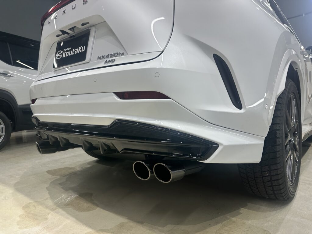 レクサスNX450ｈ+・インテリアコーティング・鏡面磨き作業+セラミックコーティング施工事例　　富山市Ｔ様