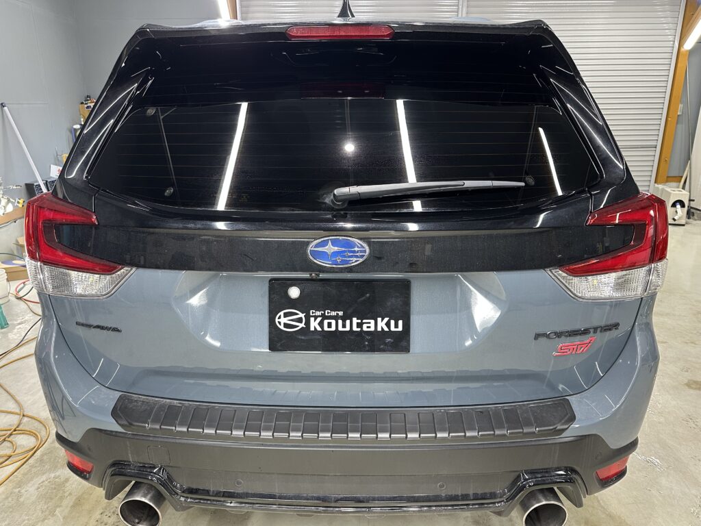 スバル・フォレスター・高機能遮熱カーフィルム施工事例