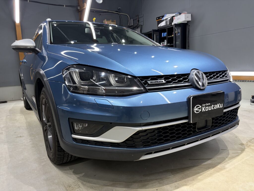 フォルクスワーゲン・ゴルフ７ヘッドライトリペア石川県小松市Ｎ様