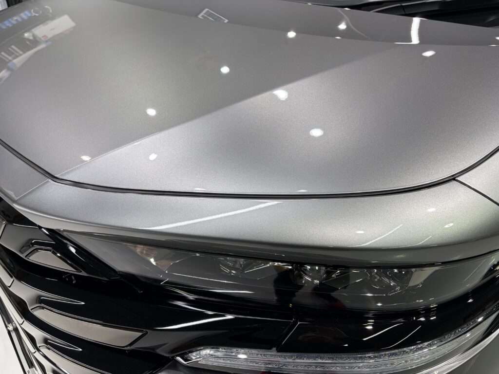 トヨタ・ヴェルファイア・遮熱断熱カーフィルム・鏡面磨き+新開発セラミックコーティング施工事例