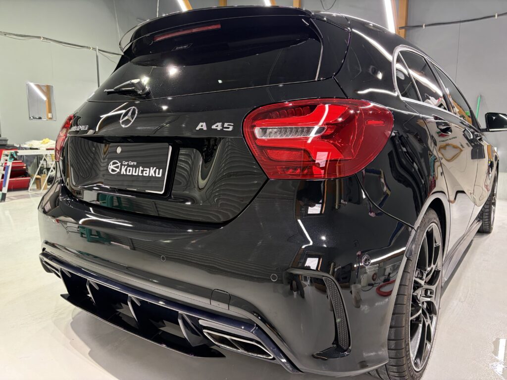 メルセデスベンツ・鏡面磨き作業+セラミックコーティング施工事例　滑川市Ｙ様