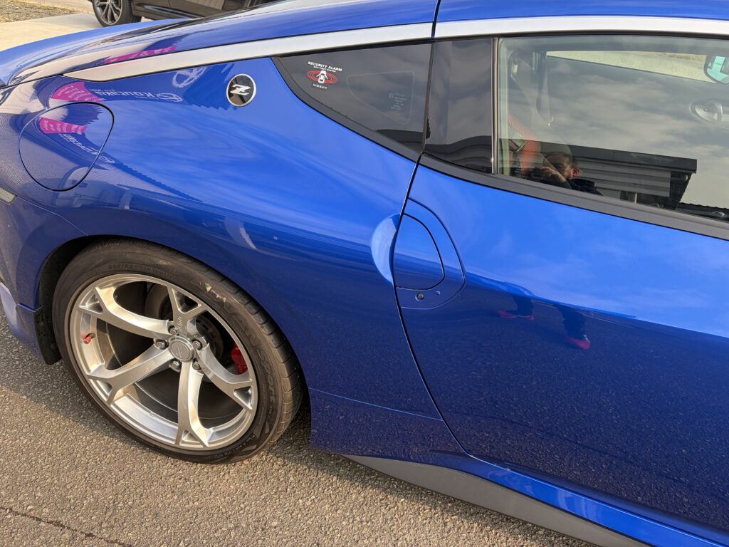 日産フェアレディＺ・遮熱断熱カーフィルム施工事例・富山市Ｉ様