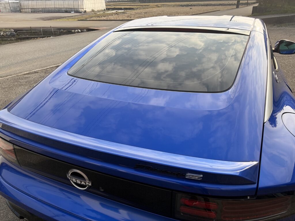 日産フェアレディＺ・遮熱断熱カーフィルム施工事例・富山市Ｉ様
