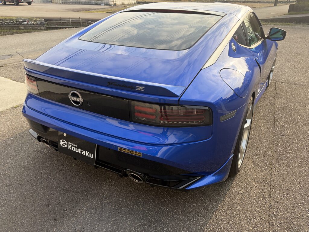 日産フェアレディＺ・遮熱断熱カーフィルム施工事例・富山市Ｉ様