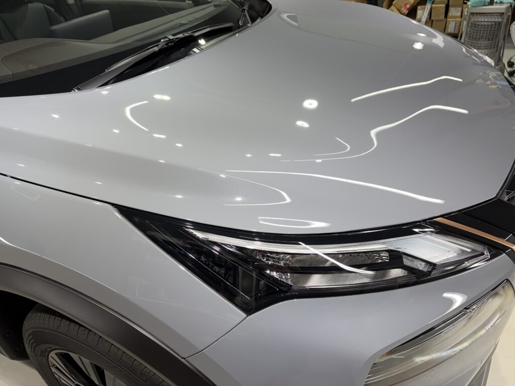 日産・エクストレイル・鏡面磨き作業+セラミックコーティング施工事例 富山市M様