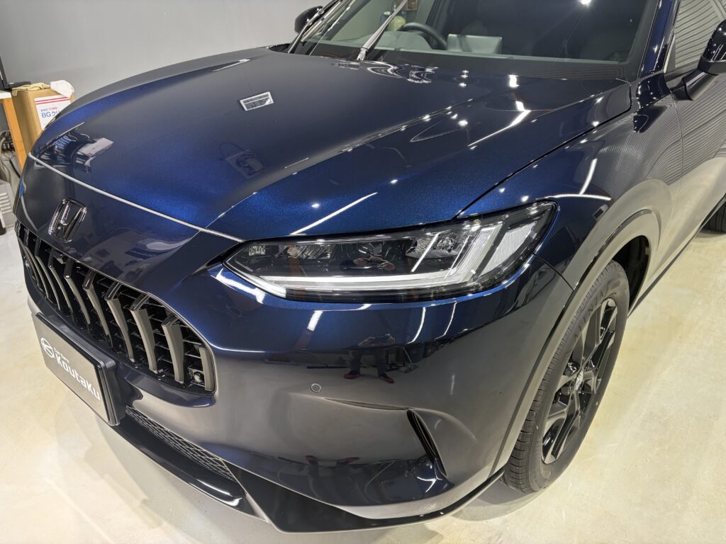 ホンダZR-V・遮熱断熱カーフィルム・鏡面磨き作業+セラミックコーティング施工事例　南砺市H様