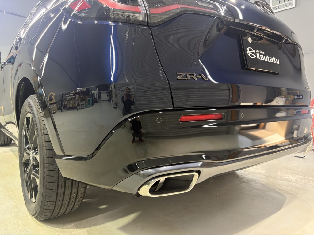 ホンダZR-V・遮熱断熱カーフィルム・鏡面磨き作業+セラミックコーティング施工事例　南砺市H様