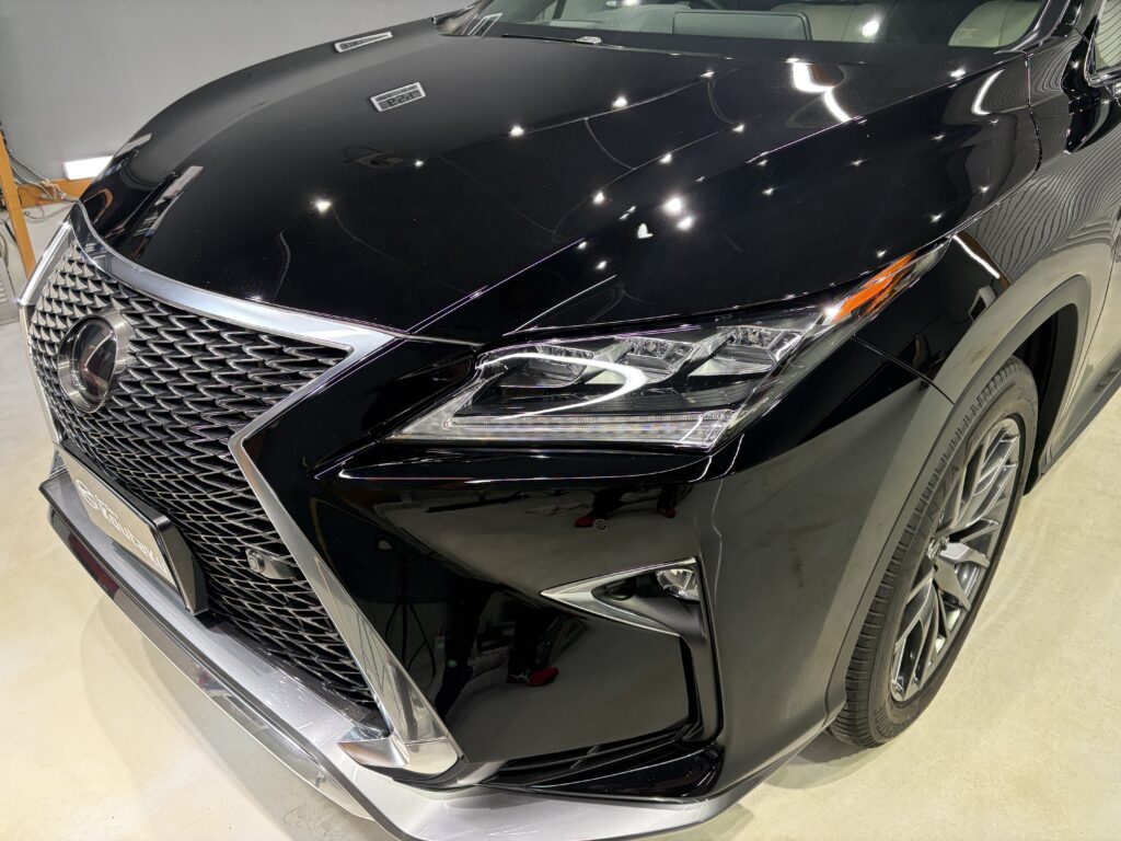 レクサスＲＸ・鏡面磨き作業+新開発セラミックコーティング施工事例　南砺市Ｙ様