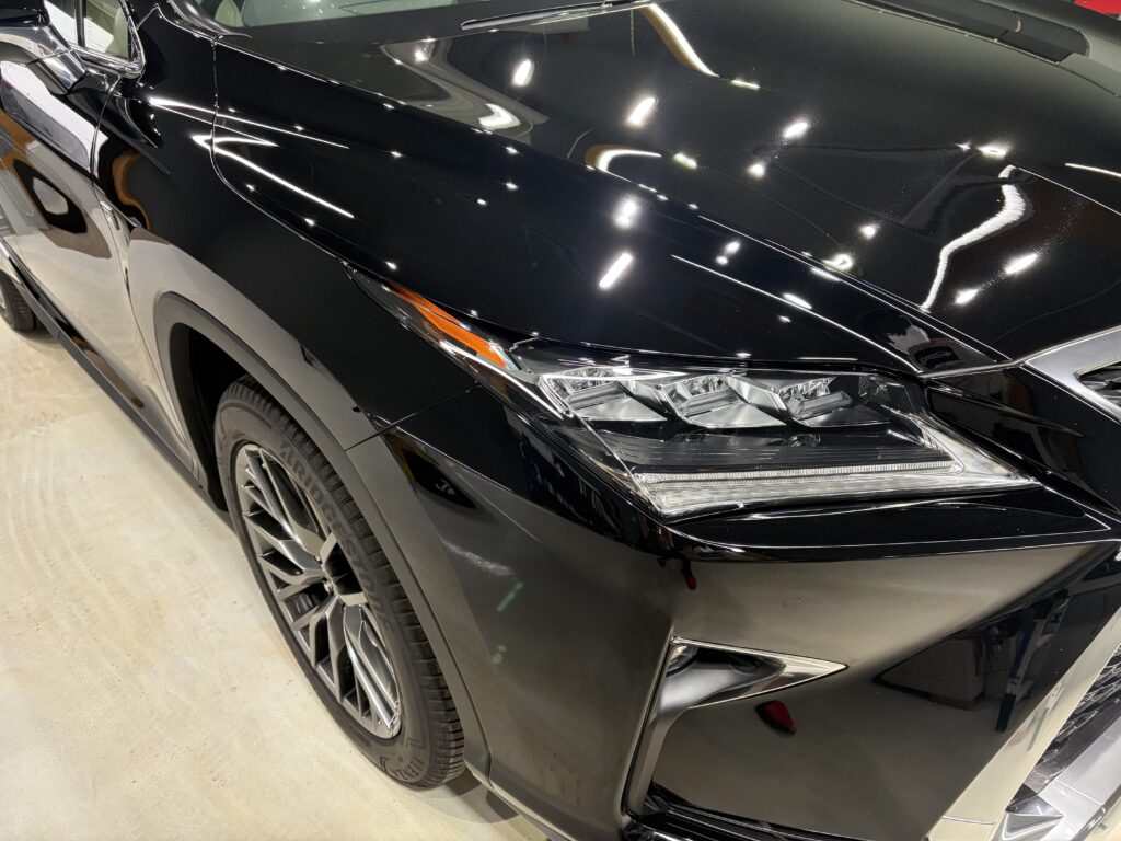 レクサスＲＸ・鏡面磨き作業+新開発セラミックコーティング施工事例　南砺市Ｙ様