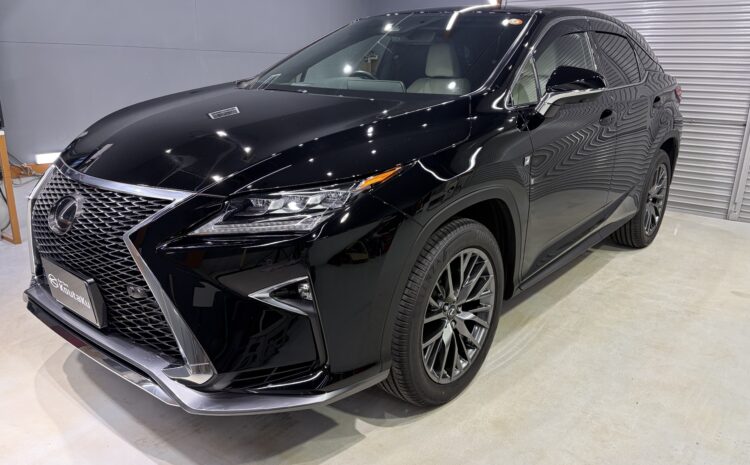 レクサスＲＸ・鏡面磨き作業+新開発セラミックコーティング施工事例　南砺市Ｙ様