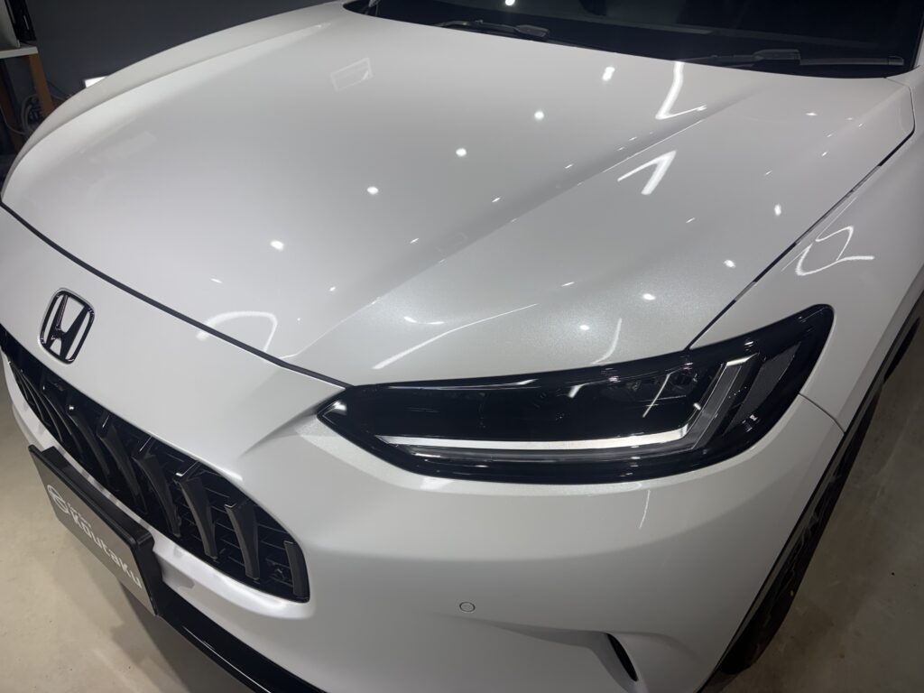 ホンダZR-V・鏡面磨き作業+新開発セラミックコーティング施工事例 富山市T様