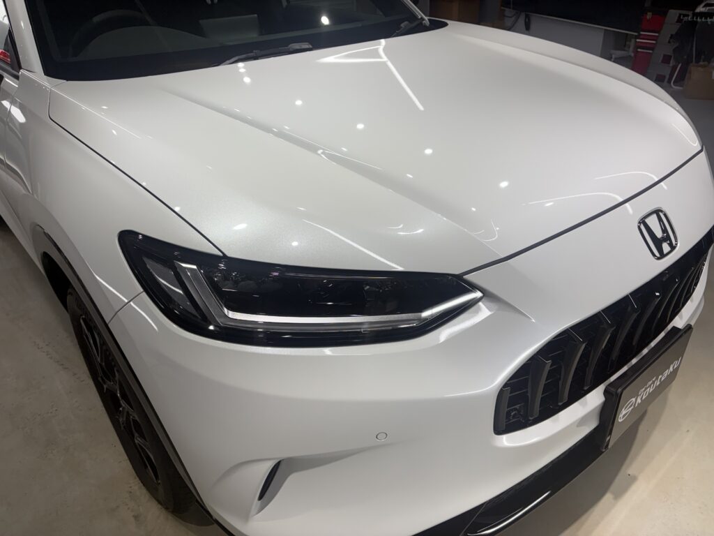 ホンダZR-V・鏡面磨き作業+新開発セラミックコーティング施工事例 富山市T様