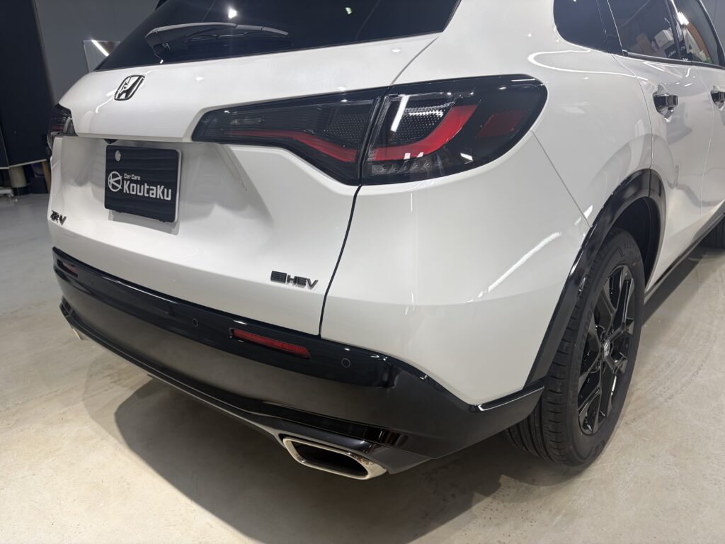 ホンダZR-V・鏡面磨き作業+新開発セラミックコーティング施工事例 富山市T様