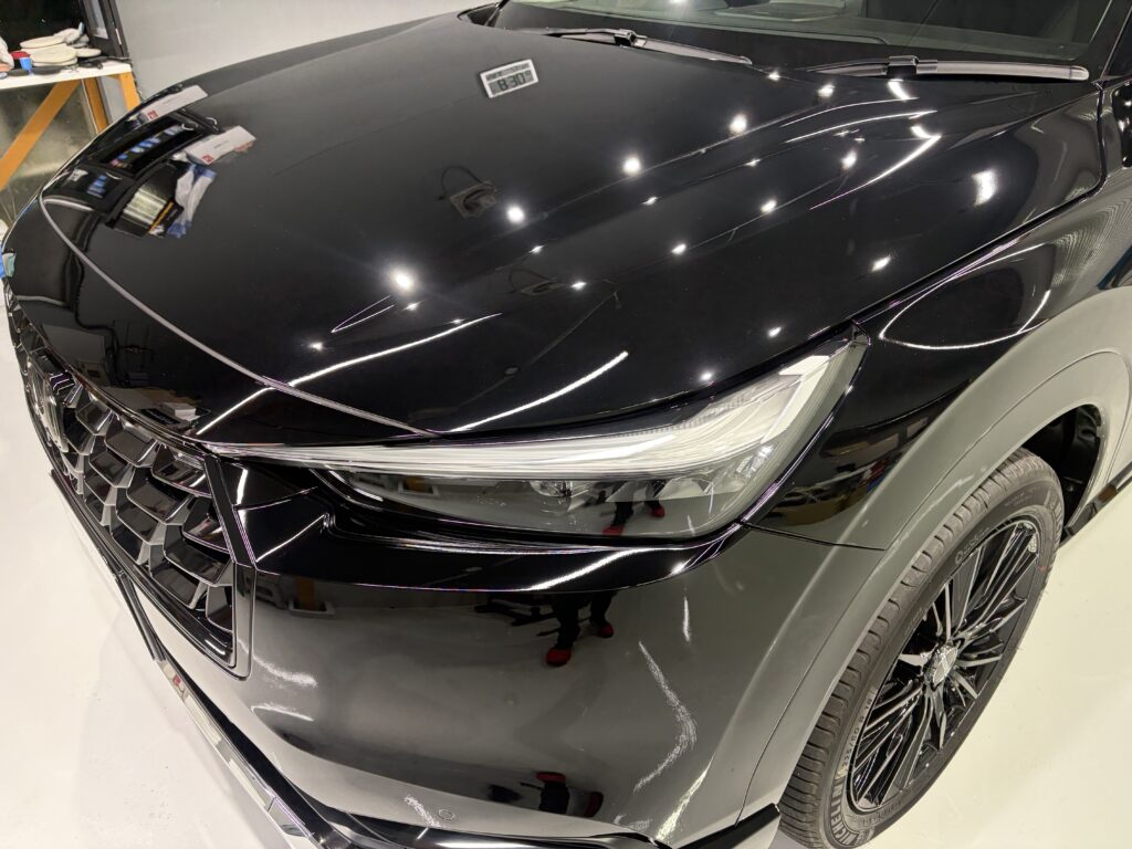 ホンダ・ヴェゼル・鏡面磨き作業+新開発セラミックコーティング施工事例　富山市Ｔ様