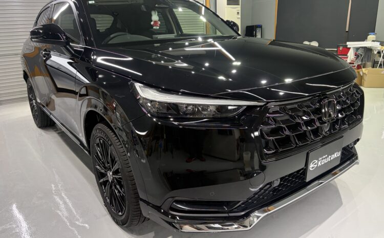 ホンダ・ヴェゼル・鏡面磨き作業+新開発セラミックコーティング施工事例　富山市Ｔ様