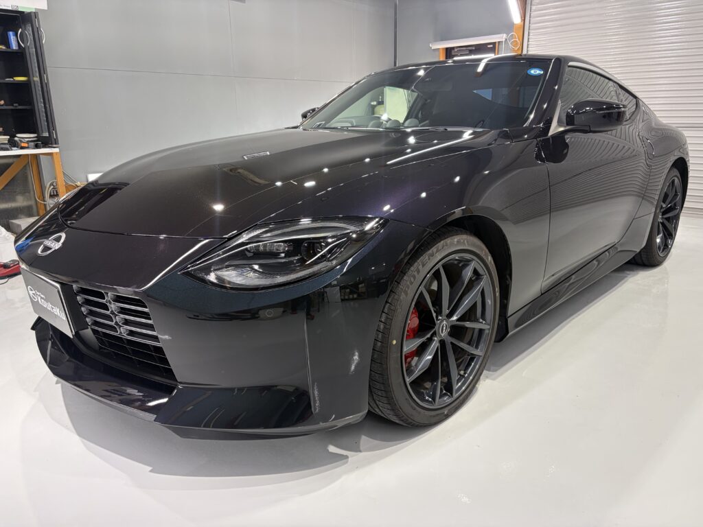 日産フェアレディＺ・鏡面磨き作業+新開発セラミックコーティング施工事例　富山県富山市Ａ様