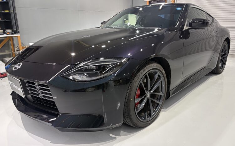 日産フェアレディＺ・鏡面磨き作業+新開発セラミックコーティング施工事例　富山県富山市Ａ様