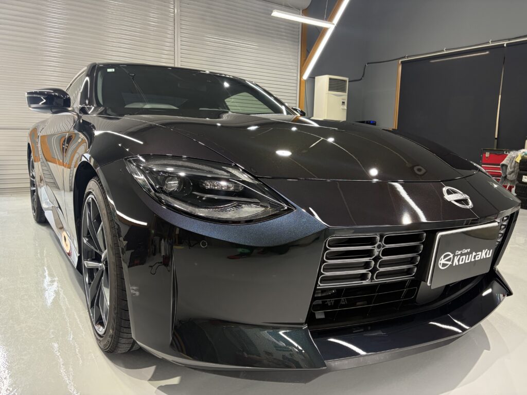 日産フェアレディZ・鏡面磨き作業+新開発セラミックコーティング施工事例 富山県富山市A様