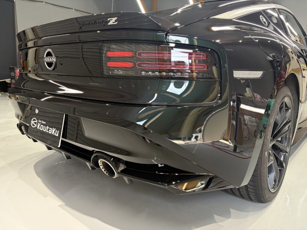 日産フェアレディZ・鏡面磨き作業+新開発セラミックコーティング施工事例 富山県富山市A様